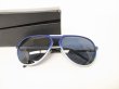 Photo1: Dior Homme Aluminum Frame Blue Lens Sunglasses Eye Wear #8991