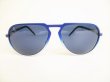 Photo2: Dior Homme Aluminum Frame Blue Lens Sunglasses Eye Wear #8991