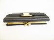 Photo6: Salvatore Ferragamo Vala Black Leather Bifold Long Wallet #8994