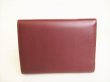 Photo2: Cartier Must de Cartier Bordeaux Leather Trifold Wallet #8997