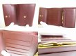 Photo8: Cartier Must de Cartier Bordeaux Leather Trifold Wallet #8997