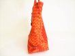 Photo4: BOTTEGA VENETA Intrecciolusion Orange Nylon Tote Bag Shoppers Bag Purse #8998