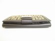 Photo6: FENDI Zucch Canvas Dark Brown Leather Bifold Wallet Compact Wallet #9008