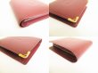 Photo7: Cartier Must de Cartier Bordeaux Leather Bifold Wallet Purse #9010