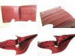 Photo8: Cartier Must de Cartier Bordeaux Leather Bifold Wallet Purse #9010