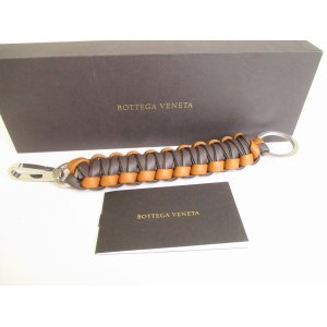 Photo: BOTTEGA BENETA Intrecciato Dark Brown Brown Matt Leather Rope Key Ring Key Holder #9015