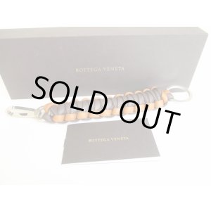 Photo: BOTTEGA BENETA Intrecciato Dark Brown Brown Matt Leather Rope Key Ring Key Holder #9015