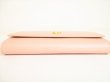 Photo5: GUCCI Marmont G Pink Leather Bifold Flap Long Wallet Purse #9024