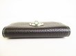 Photo6: Tiffany & Co. Black Leather Card Holder #9027