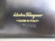 Photo10: Salvatore Ferragamo Vala Black Leather Bifold Long Wallet #9030