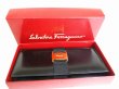 Photo12: Salvatore Ferragamo Vala Black Leather Bifold Long Wallet #9030