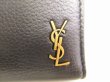 Photo12: Saint Laurent Paris YSL Tinny Monogram Black Leather Bifold Wallet #9031