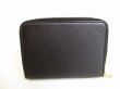 Photo2: Saint Laurent Paris YSL Tinny Monogram Black Leather Bifold Wallet #9031