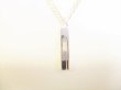 Photo1: GUCCI Sterling Silver Ag925 Cut out G Necklace #9039