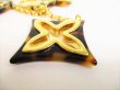 Photo5: LOUIS VUITTON Gold Plated Brown Bag Charm Bijoux Sac Insolence #9048