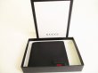 Photo12: GUCCI Black Leather Bifold Wallet Compact Wallet #9052