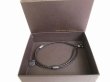 Photo12: BOTTEGA BENETA Intrecciato Dark Brown Leather Bangle Bracelet #9056