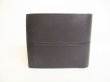 Photo2: BOTTEGA VENETA Black Leather Bifold Wallet Compact Wallet #9059