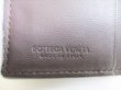 Photo10: BOTTEGA VENETA Intrecciato Dark Brown Leather Trifold Wallet Compact Wallet #9064