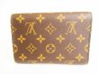 Photo2: LOUIS VUITTON Monogram Brown Leather Bifold Wallet Purse #9069