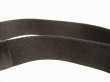 Photo5: LOUIS VUITTON Black Logo Canvas Silver Buckle 35MM Belt #9071