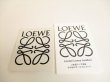 Photo11: LOEWE Anagram White Leather Bifold Long Wallet Flap Wallet #9074