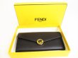 Photo12: FENDI Black Leather Flap Long Wallet Continental Wallet #9090