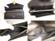 Photo8: FENDI Black Leather Flap Long Wallet Continental Wallet #9090