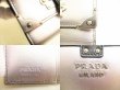 Photo10: PRADA Silver City Calf Leather Bifold Wallet Compact Wallet #9097