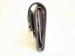 Photo3: PRADA Silver City Calf Leather Bifold Wallet Compact Wallet #9097
