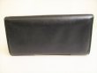 Photo2: Salvatore Ferragamo Vala Black Leather Heart Motif Long Wallet #9102