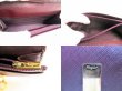 Photo9: Salvatore Ferragamo Gancini Gold H/W Bordeaux Leather Flap Wallet #9103