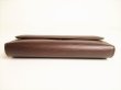 Photo5: LOUIS VUITTON Epi Dark Brown Leather Flap Long Wallet International #9109