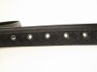 Photo4: BOTTEGA VENETA Black Leather Belt Waist Size 80-92 M #9111