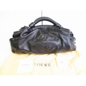 Photo: LOEWE Black Leather Hand Bag Nappa Aire #9118