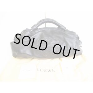 Photo: LOEWE Black Leather Hand Bag Nappa Aire #9118