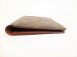 Photo5: LOUIS VUITTON Monogram Brown Leather Bifold Bill Wallet #9121