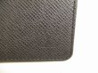 Photo12: LOUIS VUITTON Ardoise Black Taiga Leather Bifold Bill Wallet #9127