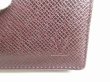 Photo12: LOUIS VUITTON Taiga Bordeaux Leather Coin Purse Porto Monnaie Boite #9130