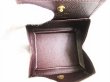 Photo8: LOUIS VUITTON Taiga Bordeaux Leather Coin Purse Porto Monnaie Boite #9130