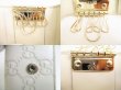 Photo9: GUCCI Guccissima Perl White Leather Gold H/W 6 Pics Key Cases #9136