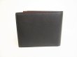 Photo2: Cartier Must de Cartier Black Leather Bifold Bill Wallet Purse #9144