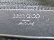 Photo10: Jimmy Choo Embossed Stars Black Leather Round Zip Wallet #9146