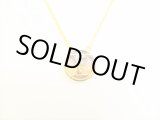 Photo: LOUIS VUITTON Gold Silver LV Circle Medallion L TO V Necklace #9147