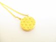 Photo5: LOUIS VUITTON Gold Silver LV Circle Medallion L TO V Necklace #9147