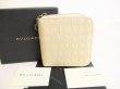 Photo1: BVLGARI Logo Mania Beige Canvas Brown Leather Bifold Wallet #9157