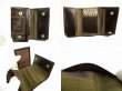 Photo8: FENDI Zucca Khaki Canvas Dark Brown Leather 6pics Key Cases #9161