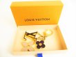 Photo12: LOUIS VUITTON Gold Bag Charm Key Holder Sac Fleures du monogram #9163