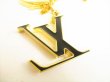 Photo5: LOUIS VUITTON Gold Bag Charm Key Holder Sac Fleures du monogram #9163