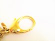 Photo8: LOUIS VUITTON Gold Bag Charm Key Holder Sac Fleures du monogram #9163